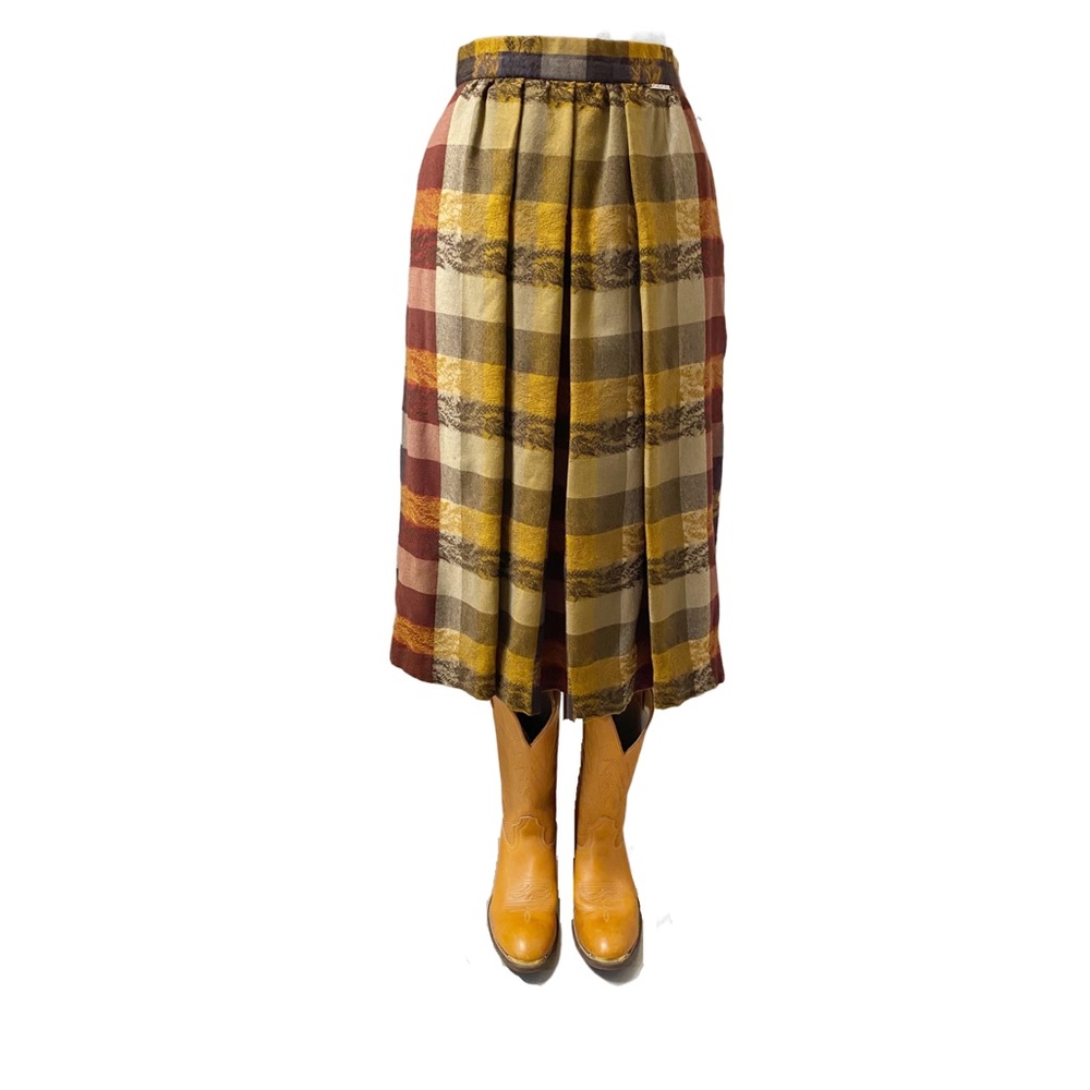 VINTAGE - GEIGER TYROL PLEATED SKIRT sz. 40
